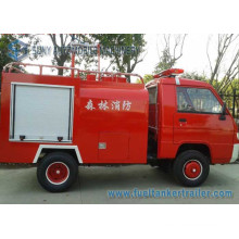 Foton Mini 2axles 1m3water Tank Fire Fighting Truck